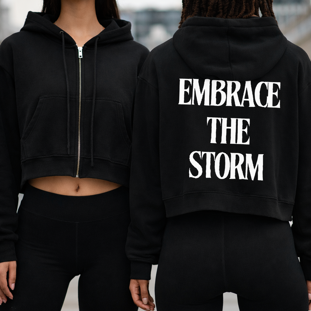 EMBRACE THE STORM - Zip Hoodie