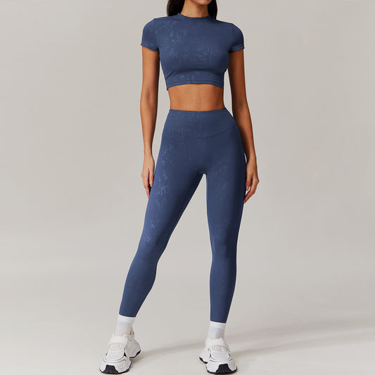 THE POWER SCULPT SET – Navy Texture