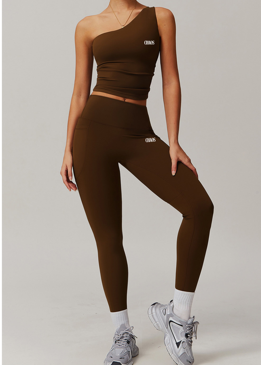 THE BALANCE SET - mocha brown