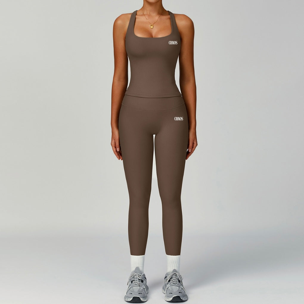 THE SCULPT SET - Mocha brown