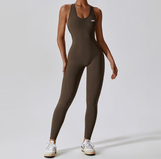 THE UNITY BODYSUIT - Earth Taupe