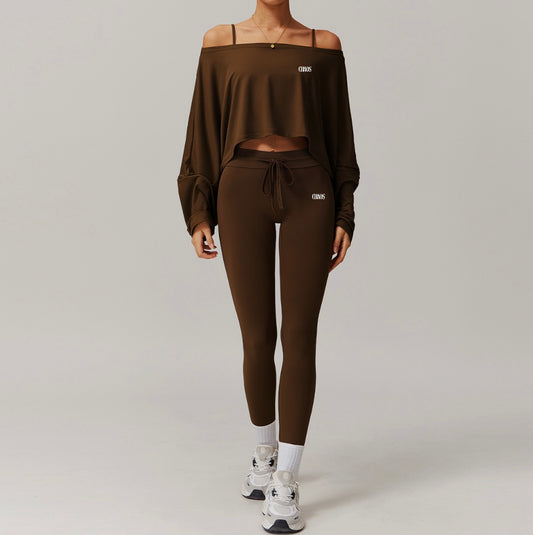 THE FLOW SET - Espresso Brown (3-delig)