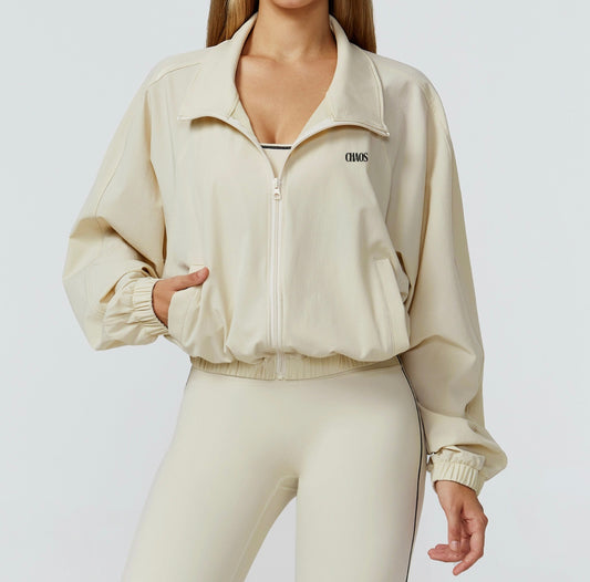 THE MOTION JACKET – Cream beige